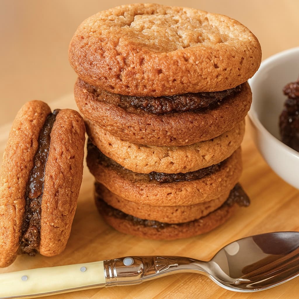 Hazelnut Filled Biscuits